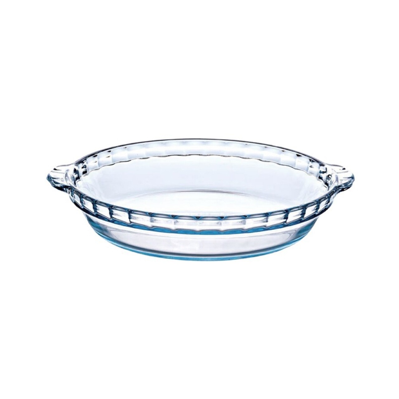 Tava tarta, cu manere, sticla termorezistenta, 26x23cm/1,3L, "Iconics" - Pyrex - imagine 7